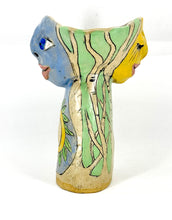 Load image into Gallery viewer, Asleep Awake Cup with Vine and Trees