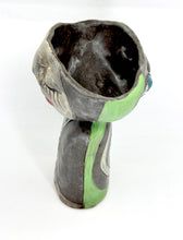 Load image into Gallery viewer, Asleep Awake Cup with Brown Face and Spiral