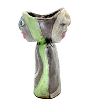 Load image into Gallery viewer, Asleep Awake Cup with Brown Face and Spiral