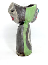 Load image into Gallery viewer, Asleep Awake Cup with Brown Face and Spiral