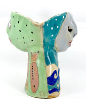 Load image into Gallery viewer, Asleep Awake Cup Green with Fish