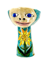 Load image into Gallery viewer, Asleep Awake Cup with Sunflower