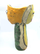 Load image into Gallery viewer, Asleep Awake Cup with Green Scales and Spirals