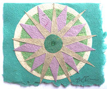 Load image into Gallery viewer, 9 Star Collaged Card