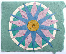 Load image into Gallery viewer, 9 Star Collaged Card