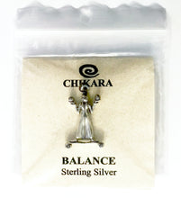 Load image into Gallery viewer, Chikara comes on a card in a plastic bag to protect it from tarnishing.