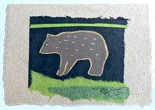 Load image into Gallery viewer, Bear Handmade Paper Card