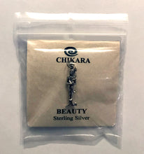 Load image into Gallery viewer, Chikara comes packaged in a zip lock bag to prevent tarnishing