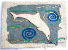 Load image into Gallery viewer, Dolphin Handmade Paper Card