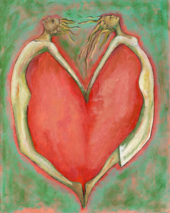 Heart Lovers Cards and Prints