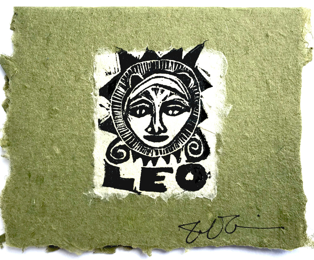 Leo Lino Print Card