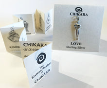 Load image into Gallery viewer, Packaging comes with accordian folded blurb enclosed, which shows the entire Chikara line.
