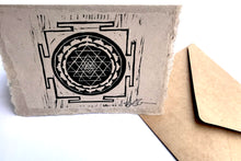 Load image into Gallery viewer, Sri Yantra Card