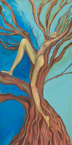 Tree Woman Cards and Prints