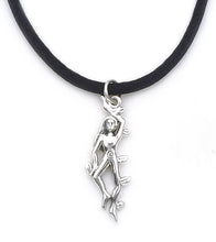 Load image into Gallery viewer, Growth Black Cord Necklace