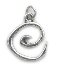 Load image into Gallery viewer, Chikara Spiral Charm
