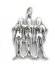 Load image into Gallery viewer, back view of friendship charm