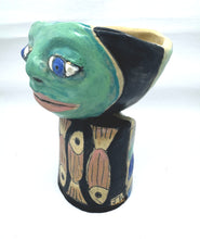 Load image into Gallery viewer, Asleep Awake Cup with Fish
