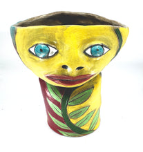 Load image into Gallery viewer, Asleep Awake Cup with Vine and Spirals
