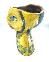 Load image into Gallery viewer, Asleep Awake Cup with Vine and Spirals
