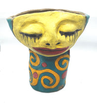 Load image into Gallery viewer, Asleep Awake Cup with Vine and Spirals
