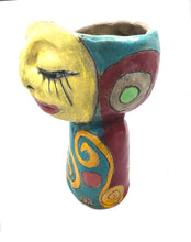 Load image into Gallery viewer, Asleep Awake Cup with Vine and Spirals
