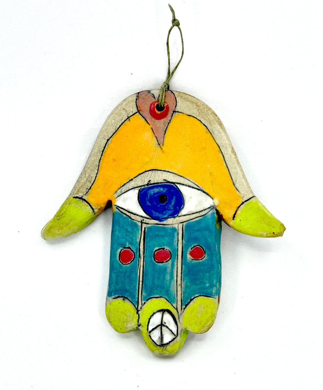 Clay Hamsa 4